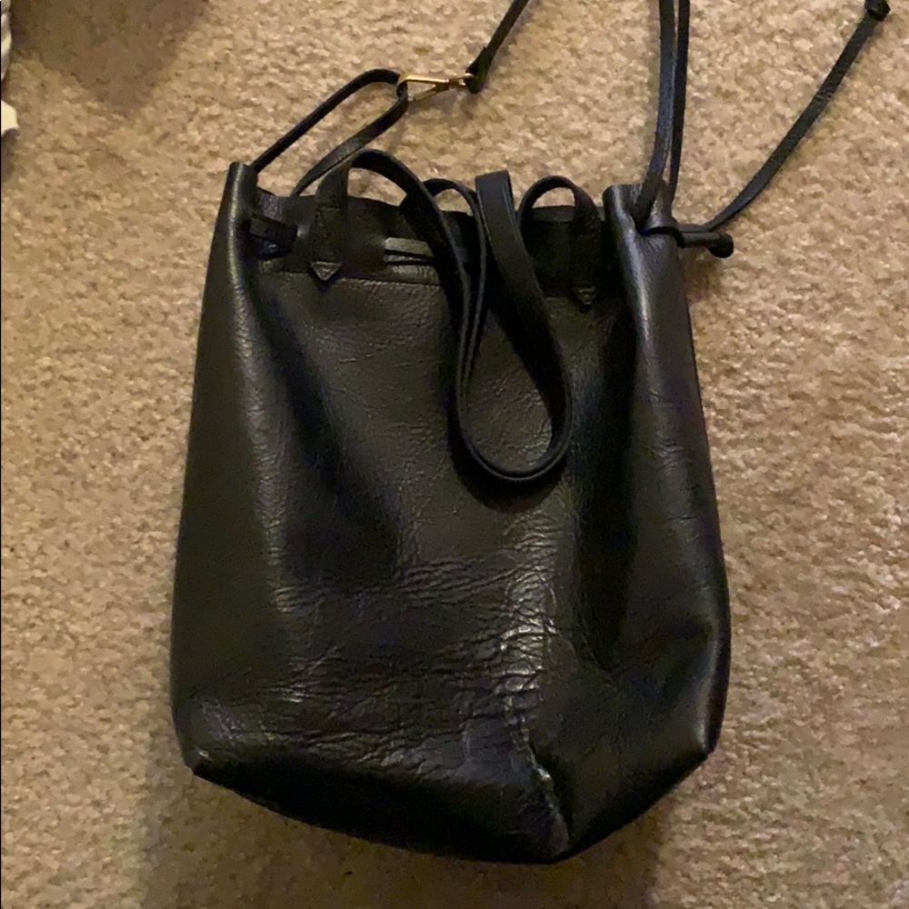 Madewell drawstring transport tote